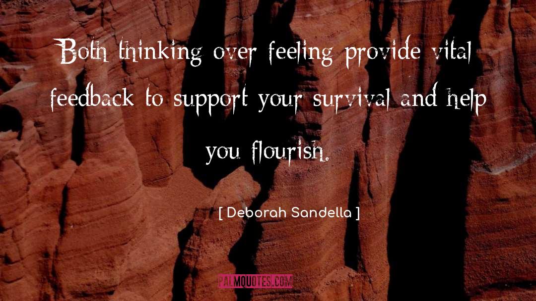 Feedback quotes by Deborah Sandella