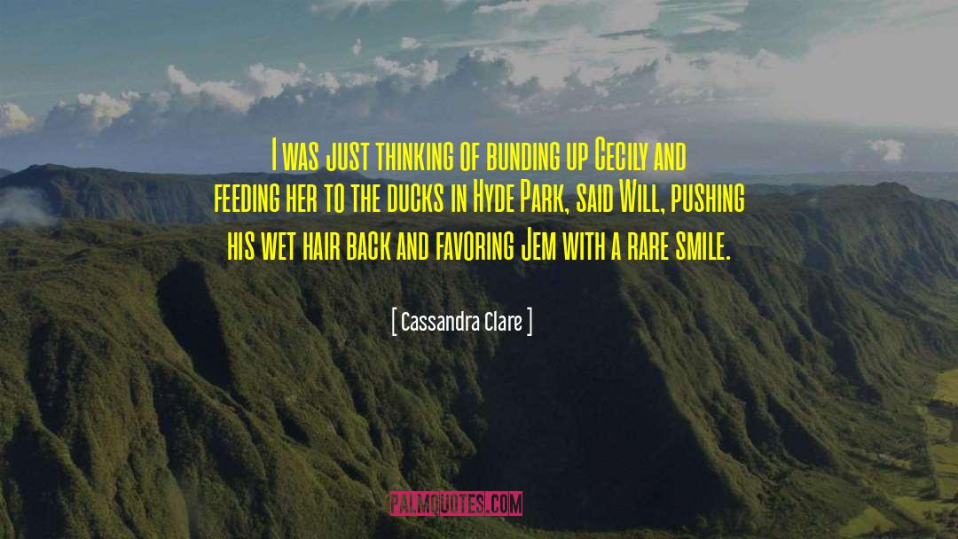 Feeding Gators quotes by Cassandra Clare