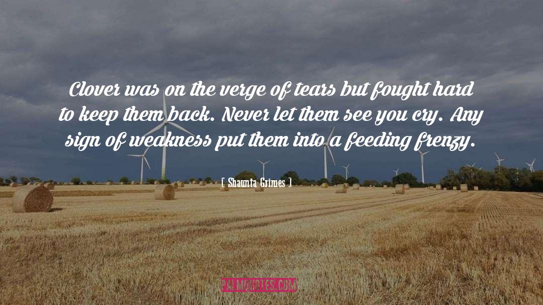 Feeding quotes by Shaunta Grimes
