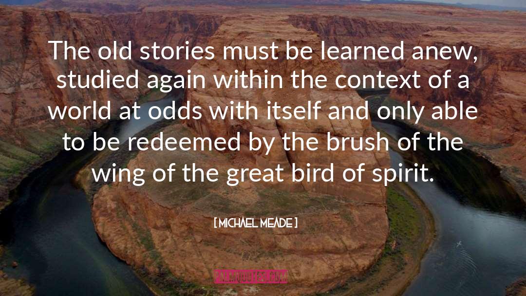 Feeding The Spirit quotes by Michael Meade