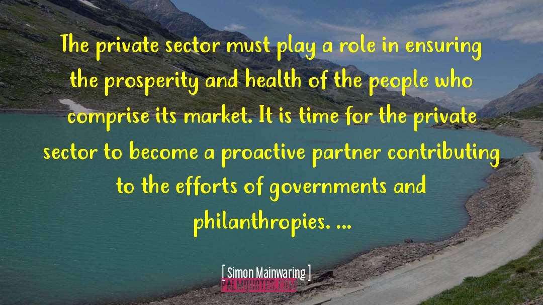 Feee Market quotes by Simon Mainwaring