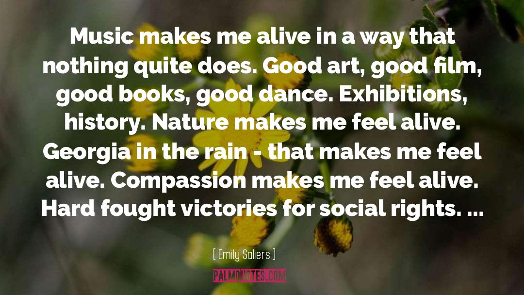 Feel Alive quotes by Emily Saliers