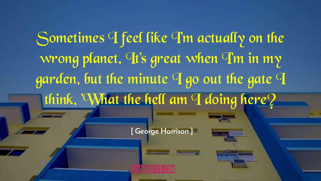 Feel Connected quotes by George Harrison
