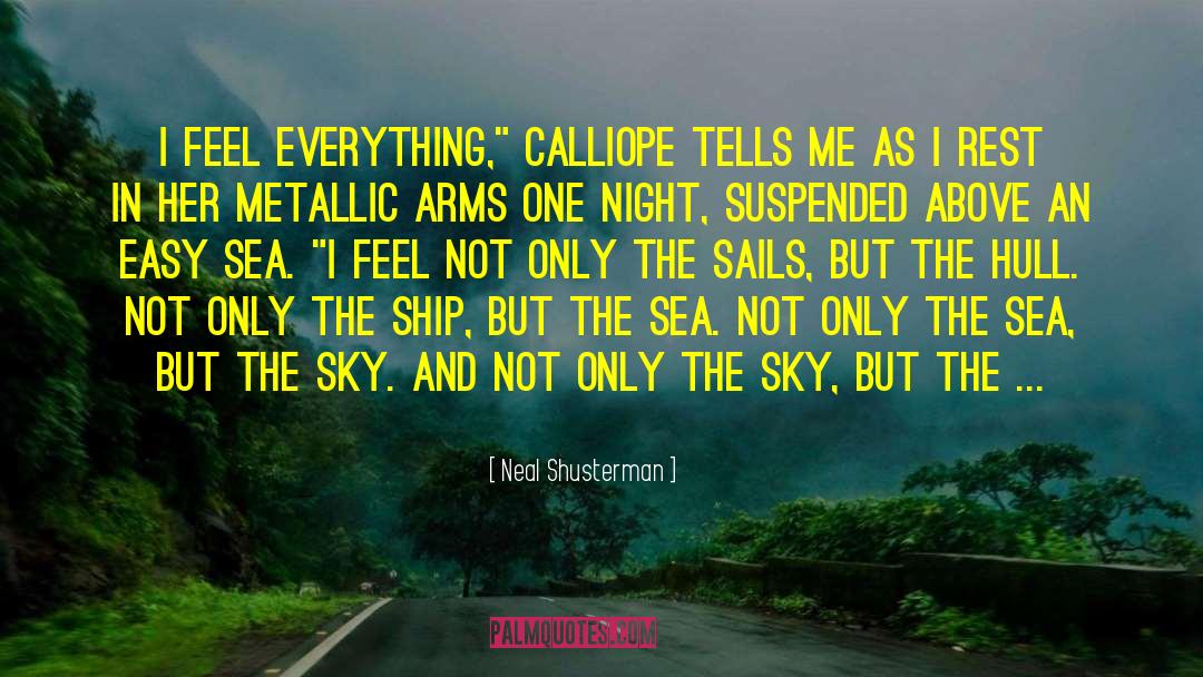 Feel Everything quotes by Neal Shusterman