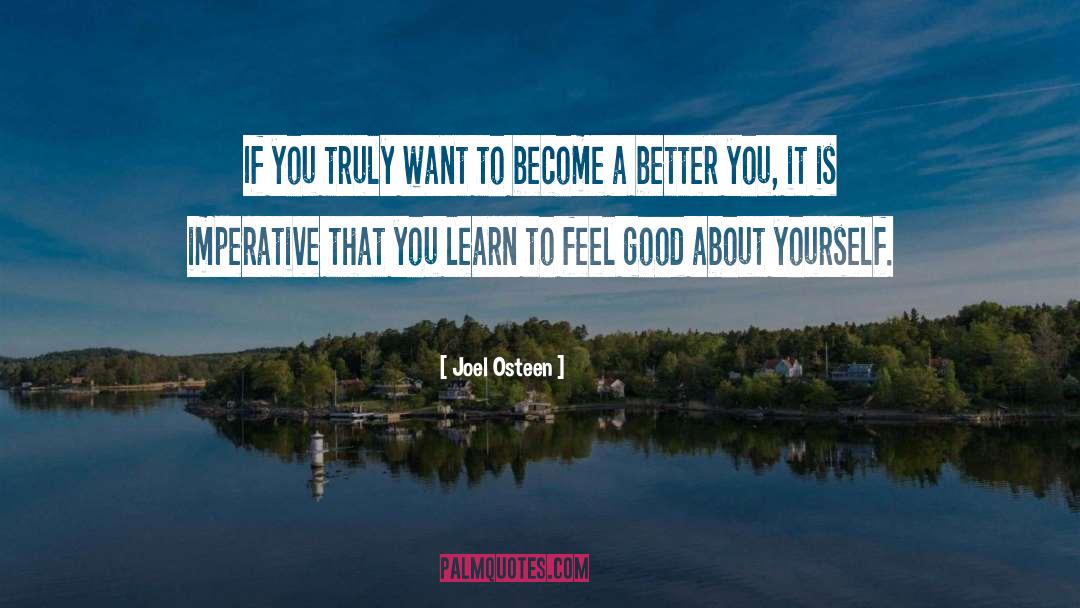 Feel Good quotes by Joel Osteen