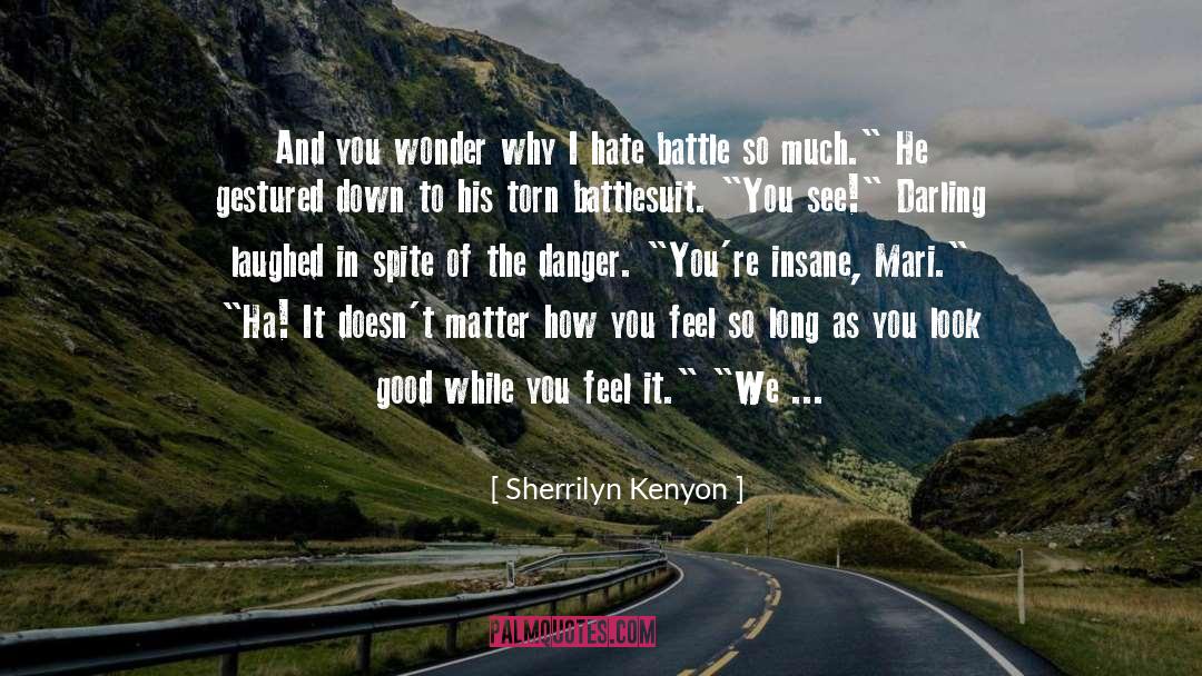 Feel Good Romance quotes by Sherrilyn Kenyon