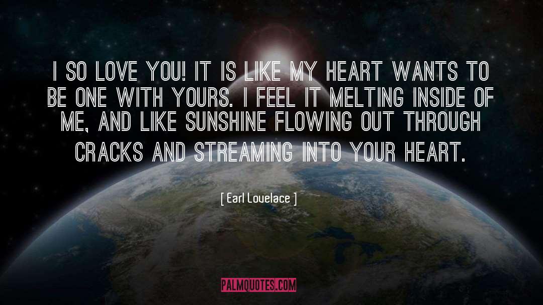 Feel It quotes by Earl Lovelace