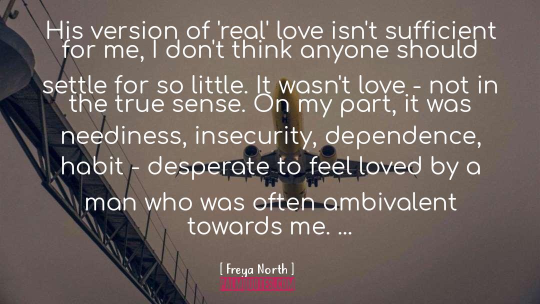 Feel Loved quotes by Freya North