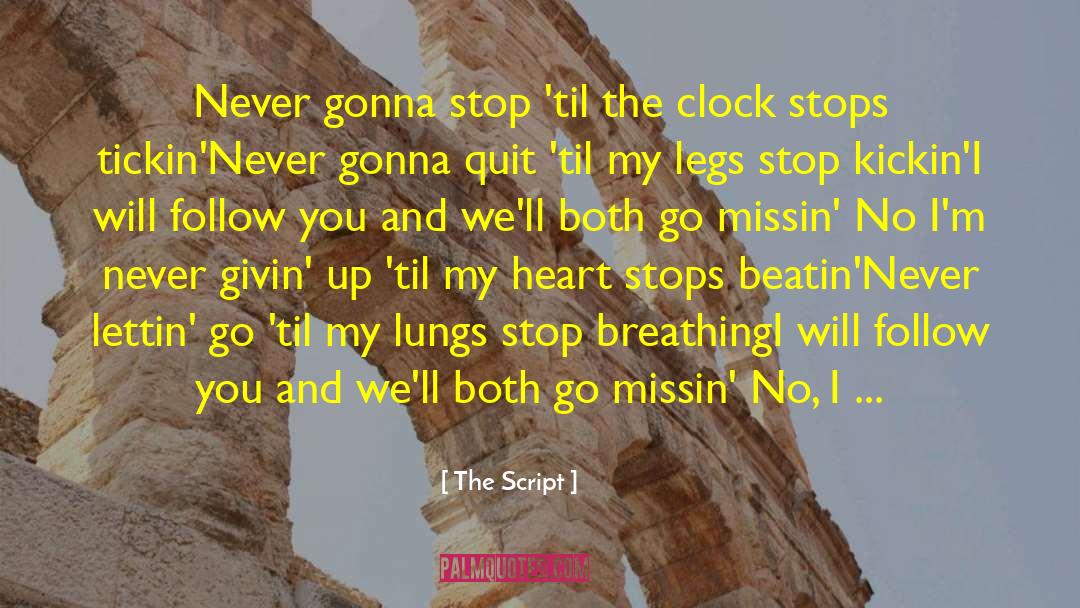 Feel My Heart quotes by The Script