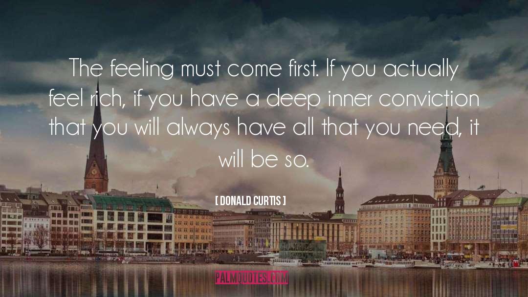 Feel Rich quotes by Donald Curtis