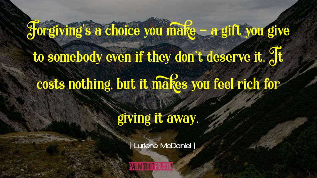Feel Rich quotes by Lurlene McDaniel