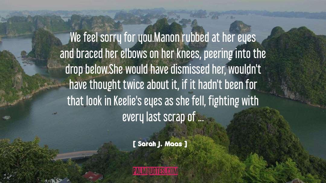 Feel Sorry For You quotes by Sarah J. Maas