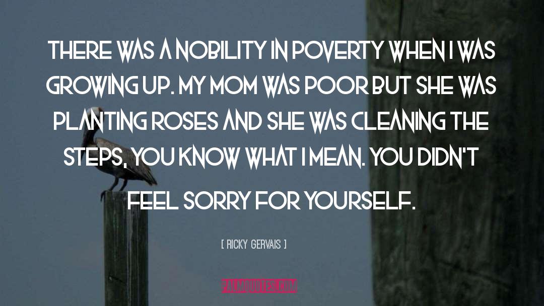 Feel Sorry For Yourself quotes by Ricky Gervais
