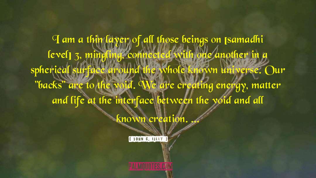 Feel The Power quotes by John C. Lilly