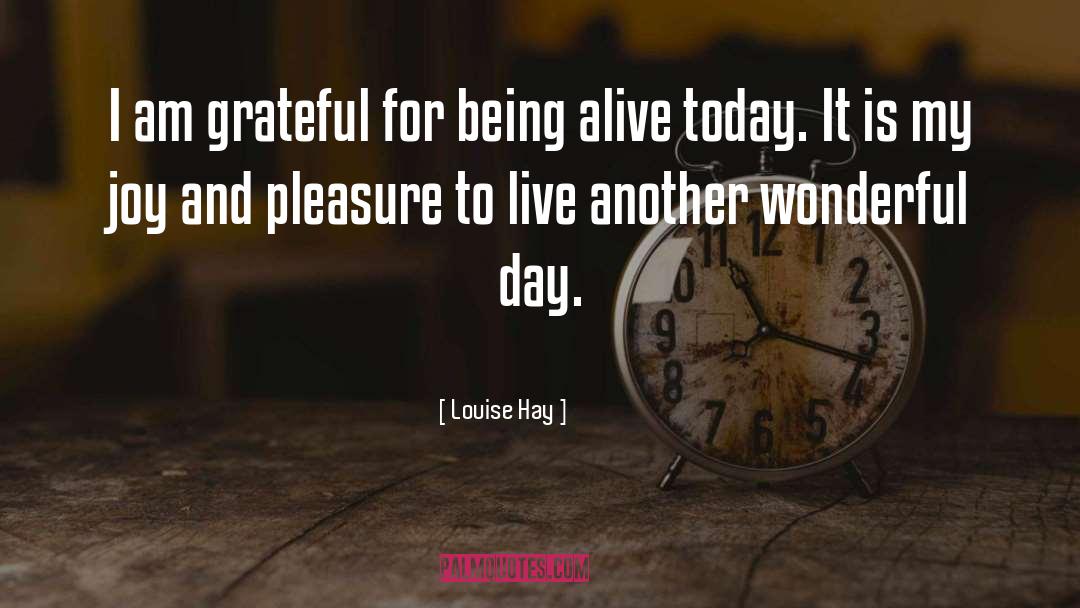 Feel Wonderful quotes by Louise Hay