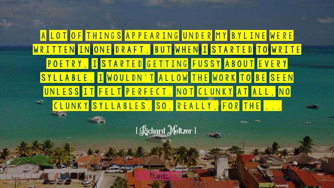 Feeling Alone quotes by Richard Meltzer