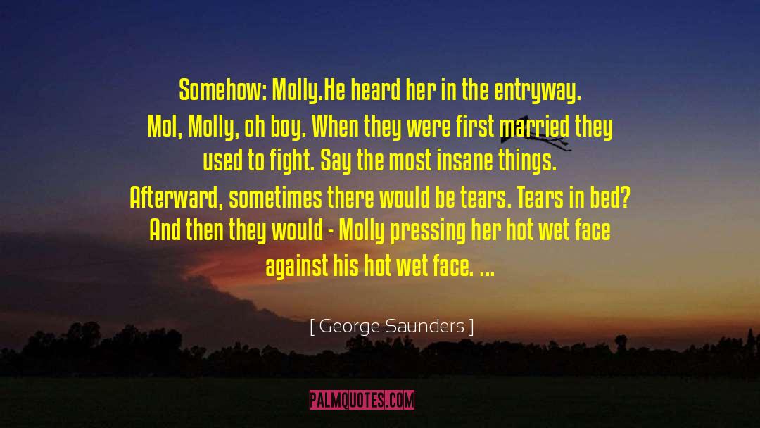 Feeling Angry quotes by George Saunders