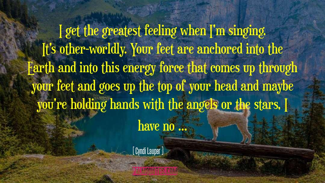 Feeling Angry quotes by Cyndi Lauper
