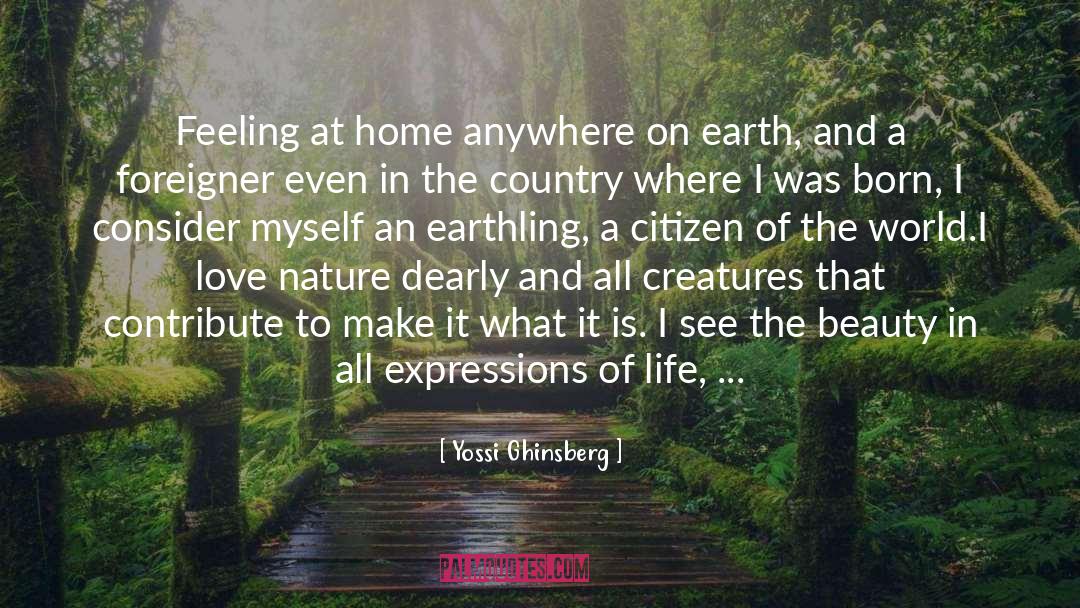 Feeling At Home quotes by Yossi Ghinsberg