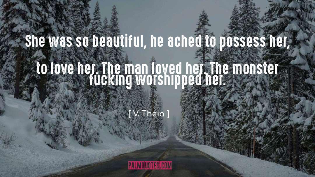Feeling Beautiful quotes by V. Theia