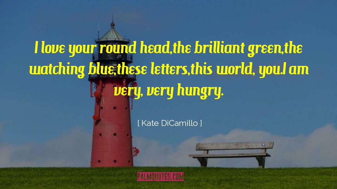 Feeling Blue Love quotes by Kate DiCamillo