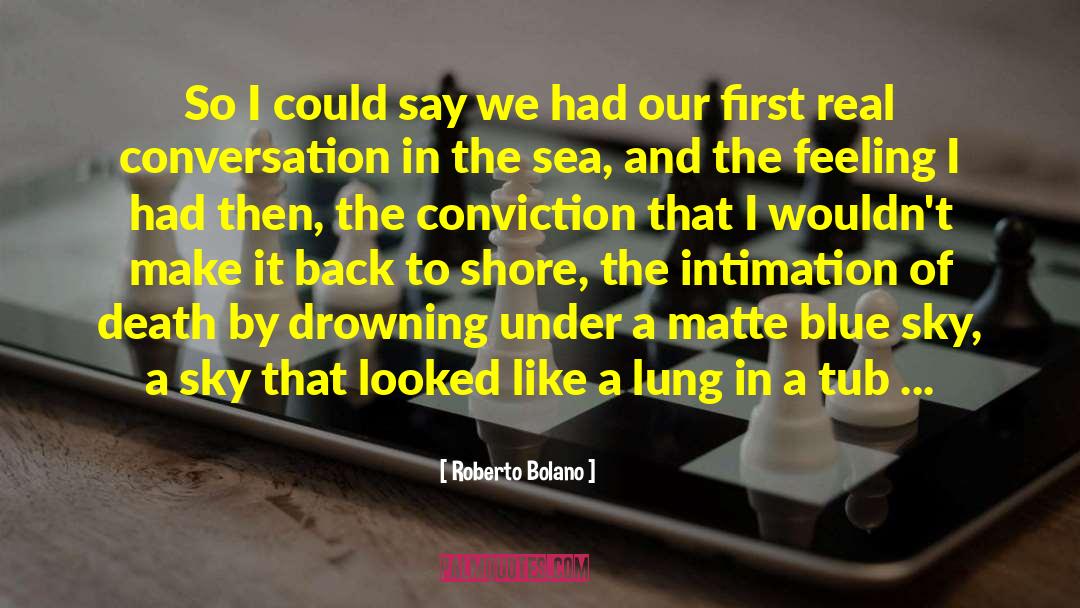 Feeling Blue Love quotes by Roberto Bolano