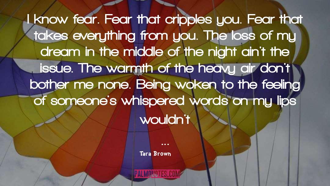 Feeling Comfortable quotes by Tara Brown