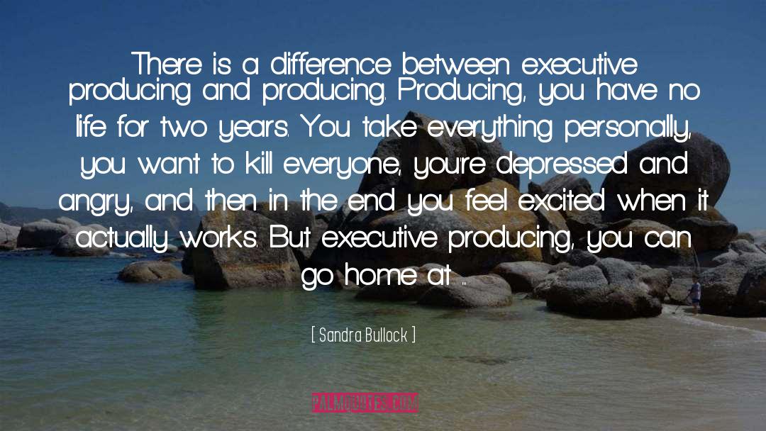 Feeling Depressed quotes by Sandra Bullock