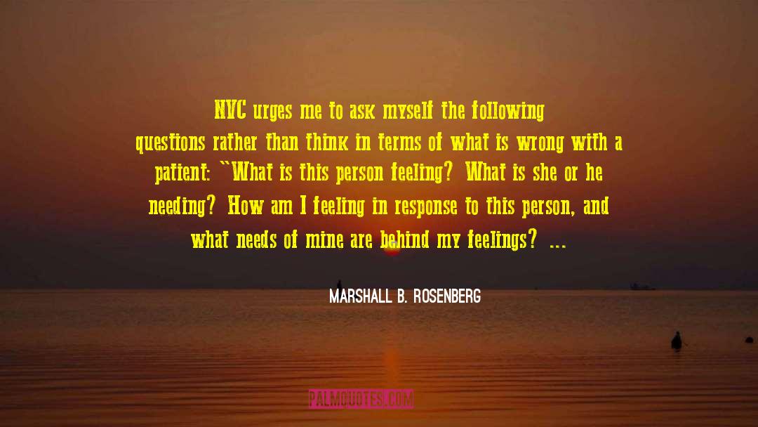 Feeling Diff quotes by Marshall B. Rosenberg