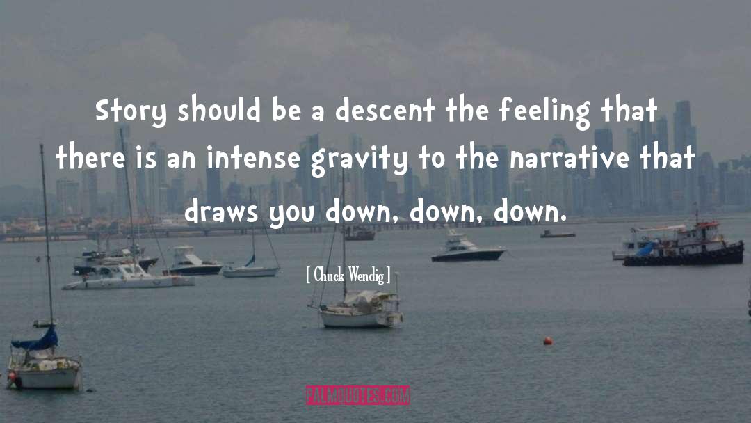 Feeling Down Poems quotes by Chuck Wendig