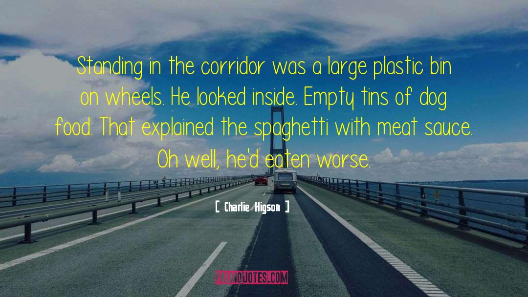 Feeling Empty On The Inside quotes by Charlie Higson