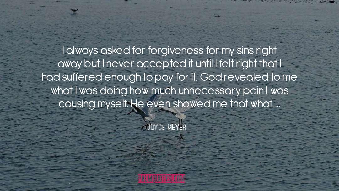 Feeling Guilty quotes by Joyce Meyer