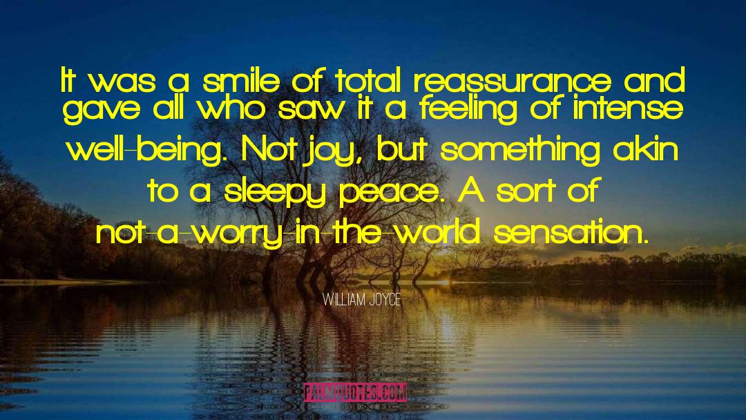 Feeling Happy quotes by William Joyce