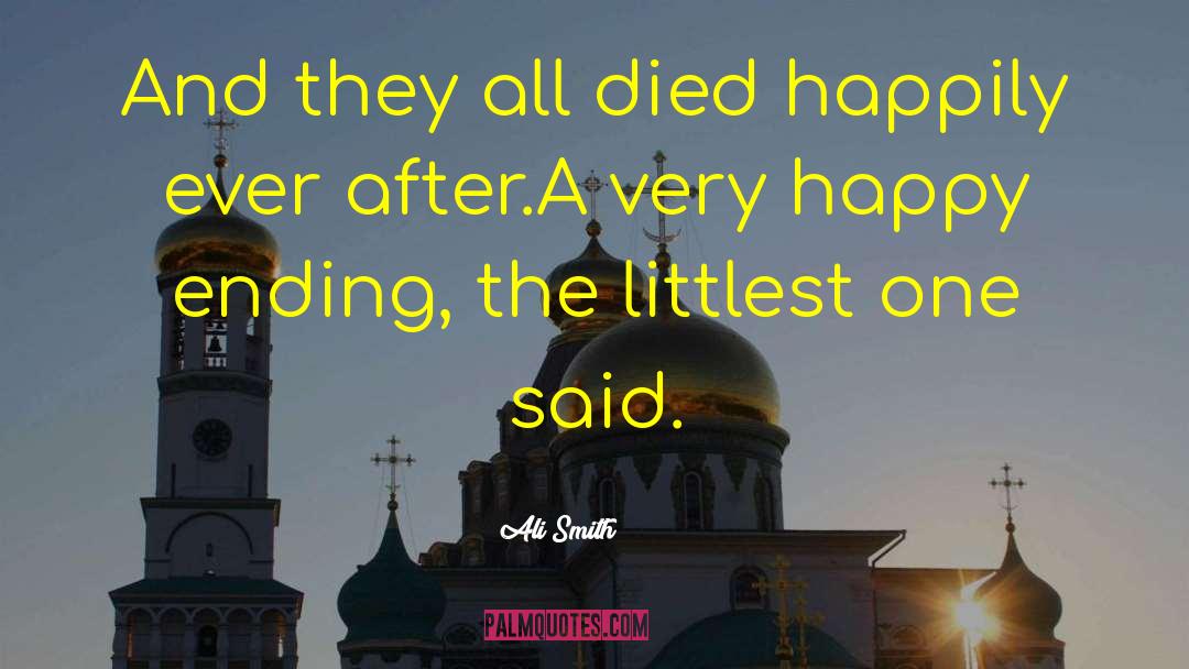 Feeling Happy quotes by Ali Smith