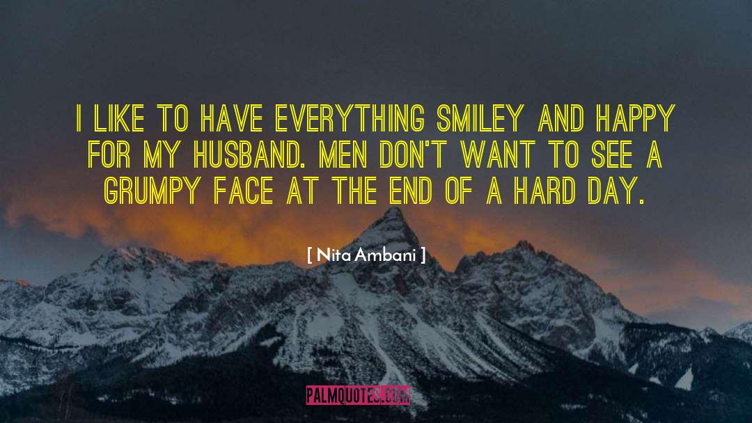 Feeling Happy With My Husband quotes by Nita Ambani