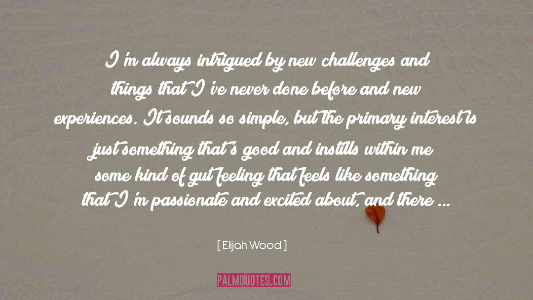 Feeling Important quotes by Elijah Wood