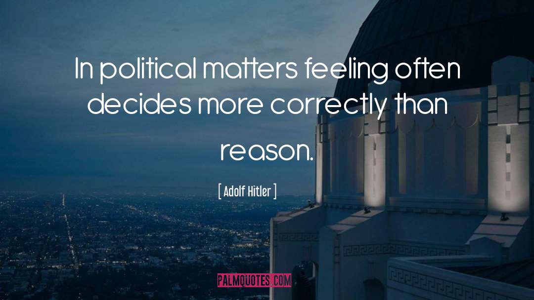 Feeling Insecure quotes by Adolf Hitler