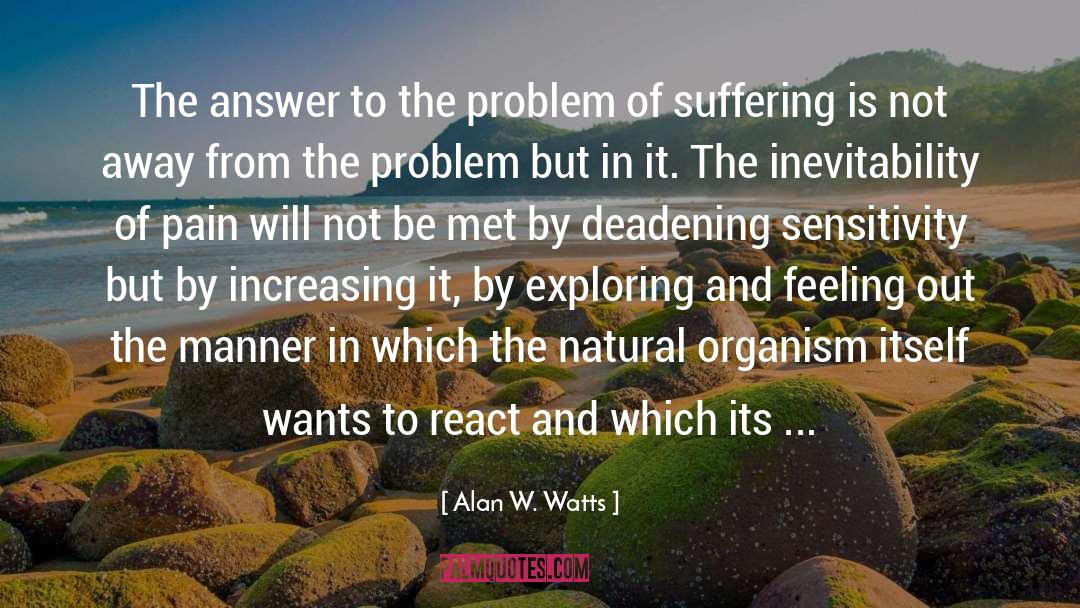 Feeling Lighter quotes by Alan W. Watts
