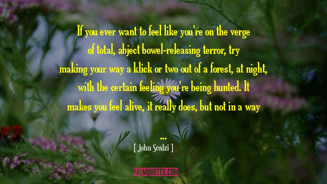 Feeling Like Youre Missing Something quotes by John Scalzi