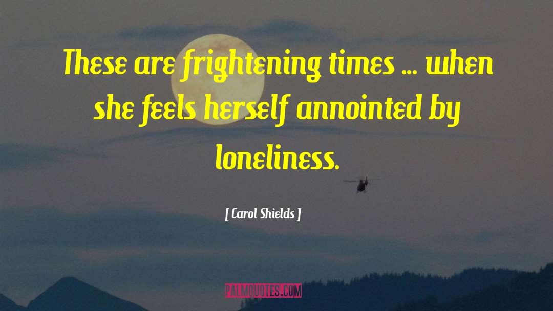 Feeling Lonely quotes by Carol Shields