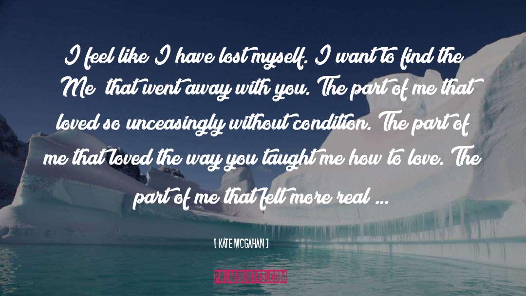 Feeling Lost quotes by Kate McGahan