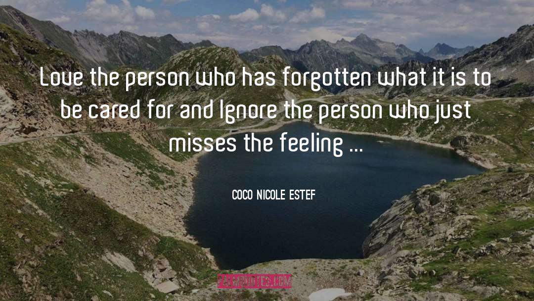 Feeling Love quotes by Coco Nicole Estef