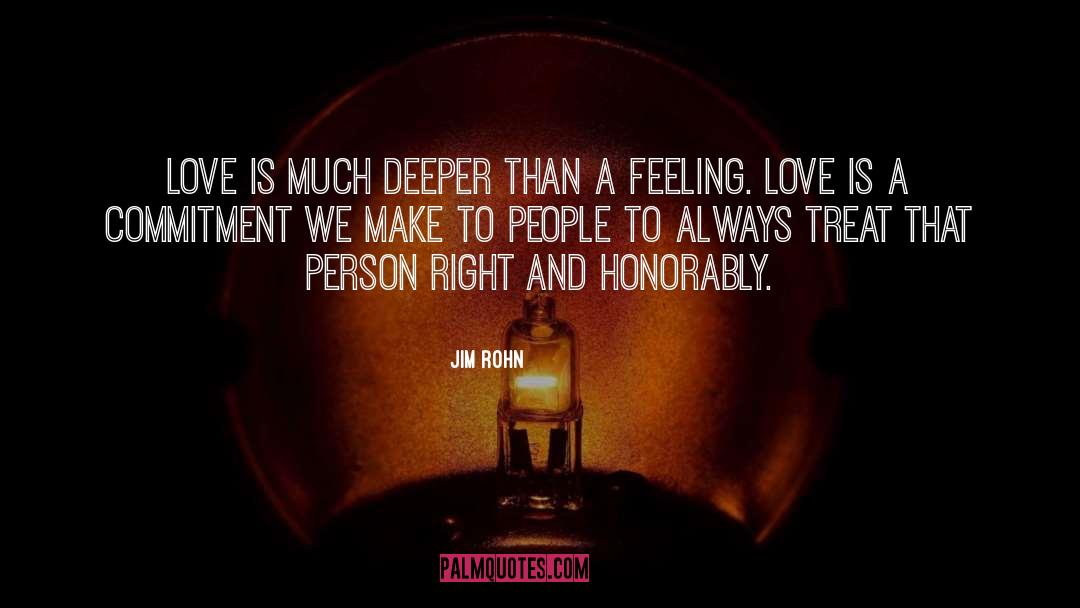 Feeling Love quotes by Jim Rohn