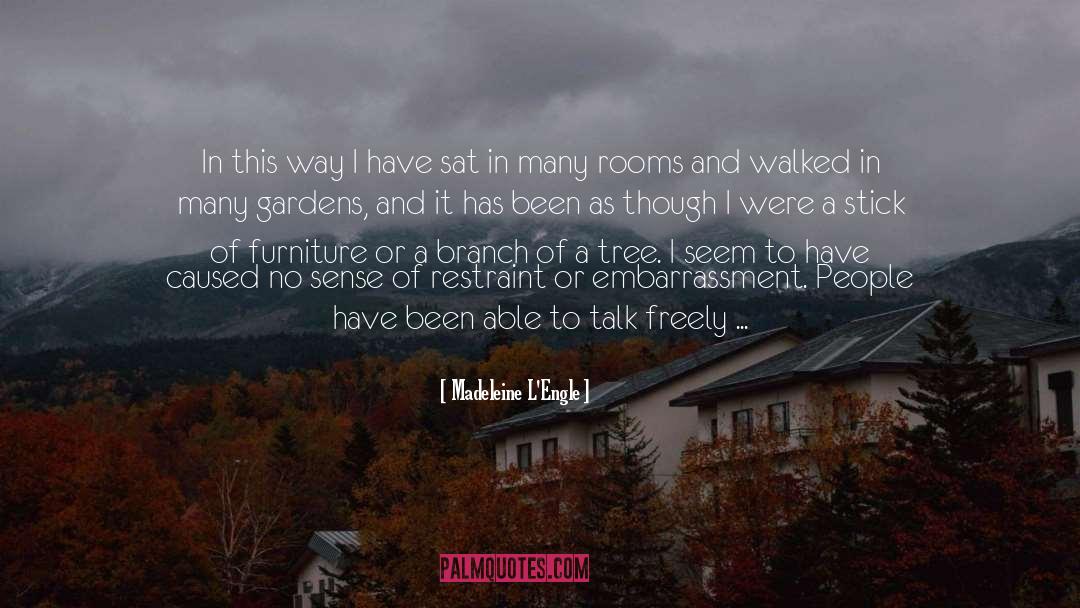 Feeling Of Home quotes by Madeleine L'Engle