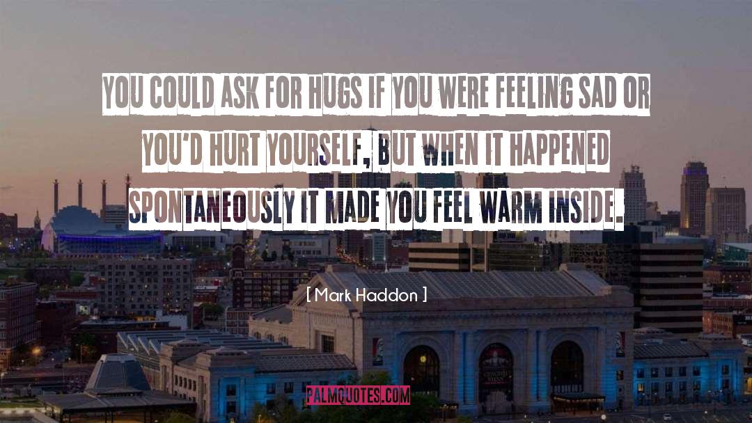 Feeling Sad quotes by Mark Haddon