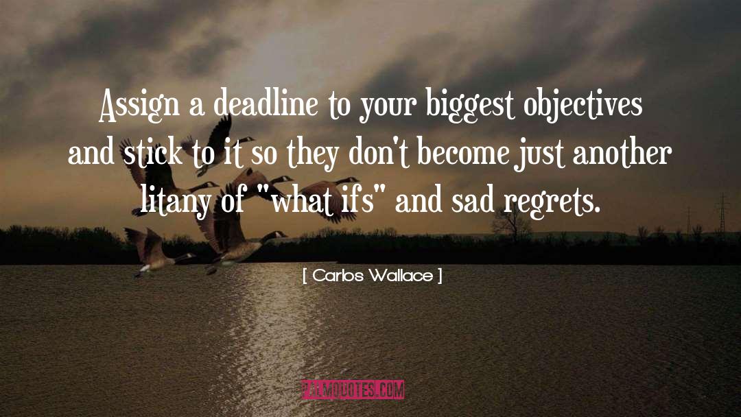 Feeling Sad quotes by Carlos Wallace