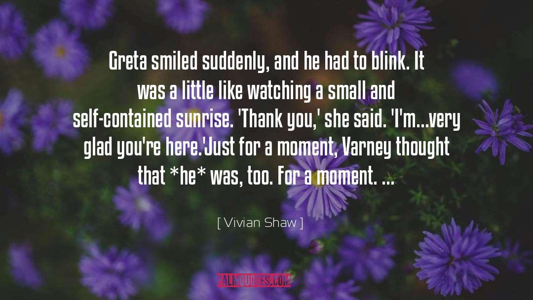 Feeling Small quotes by Vivian Shaw