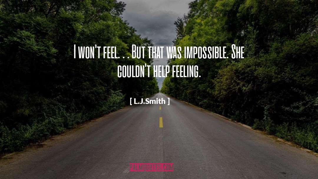 Feeling Ugly quotes by L.J.Smith