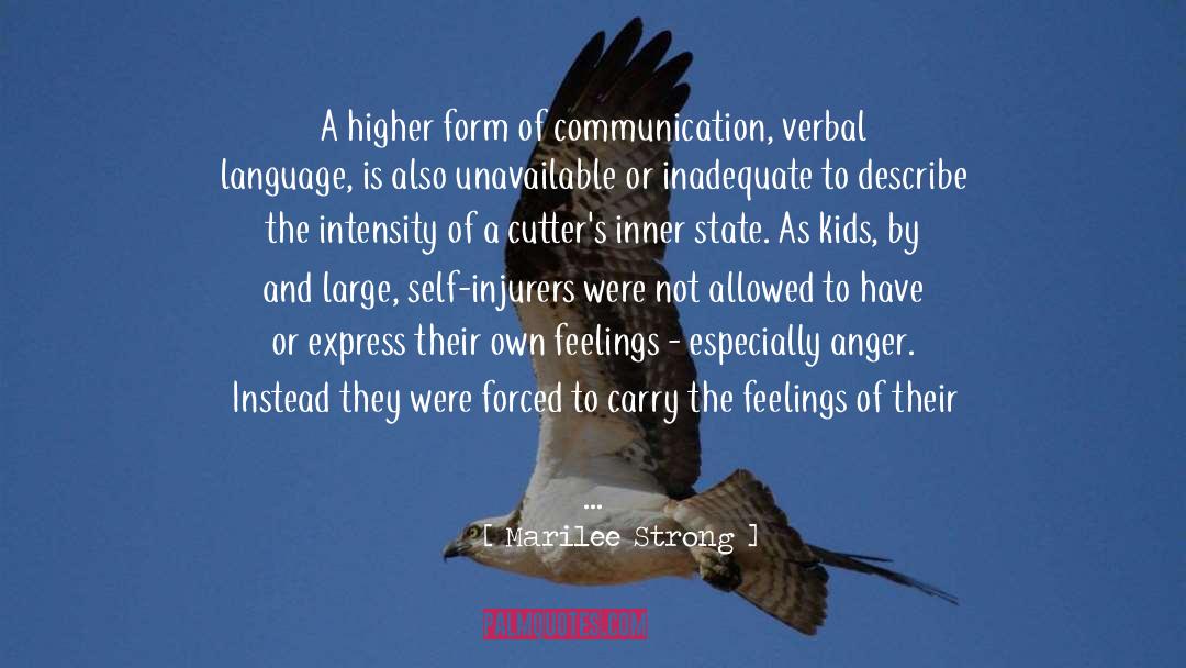 Feelings And Perceptions quotes by Marilee Strong