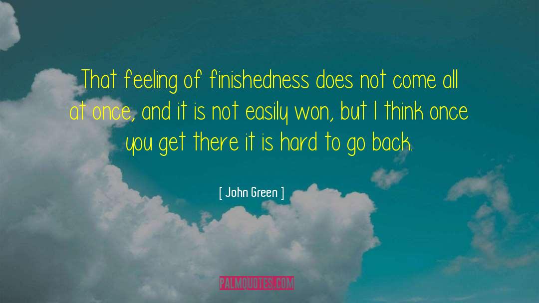 Feelings And Perceptions quotes by John Green